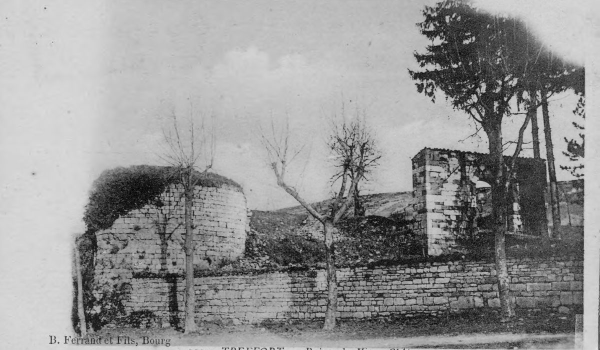 photo des murs du château